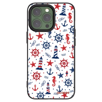 Picasee Μαύρη θήκη σιλικόνης για Apple iPhone 13 Pro - Sailor Vibes