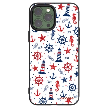 Picasee Μαύρη θήκη σιλικόνης για Apple iPhone 13 Pro Max - Sailor Vibes