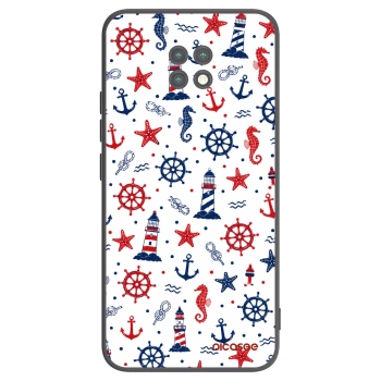 Picasee Μαύρη θήκη σιλικόνης για Xiaomi Redmi Note 9T - Sailor Vibes