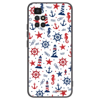 Picasee Μαύρη θήκη σιλικόνης για Xiaomi Redmi 10 - Sailor Vibes