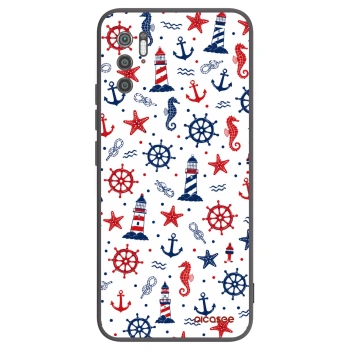 Picasee Μαύρη θήκη σιλικόνης για Xiaomi Poco M3 Pro 5G - Sailor Vibes
