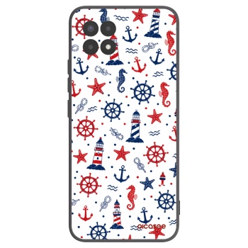 Picasee Μαύρη θήκη σιλικόνης για Realme 8i - Sailor Vibes