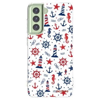 Picasee διαφανής θήκη σιλικόνης Samsung Galaxy S21 FE 5G - Sailor Vibes