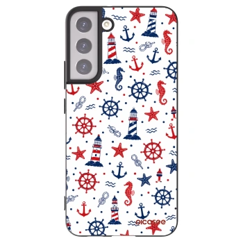 Picasee Μαύρη θήκη σιλικόνης για Samsung Galaxy S22+ 5G - Sailor Vibes