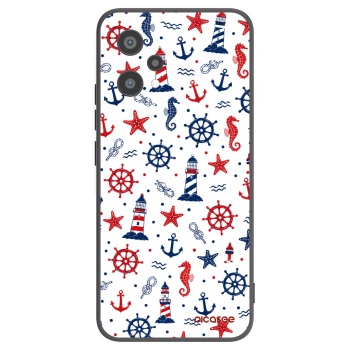 Picasee Μαύρη θήκη σιλικόνης για Realme 9 Pro 5G - Sailor Vibes