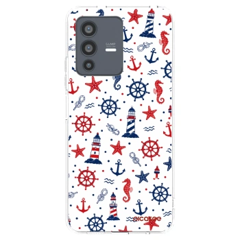 Picasee διαφανής θήκη σιλικόνης Vivo V23 5G - Sailor Vibes