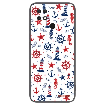 Picasee Μαύρη θήκη σιλικόνης για Xiaomi Redmi 10C - Sailor Vibes