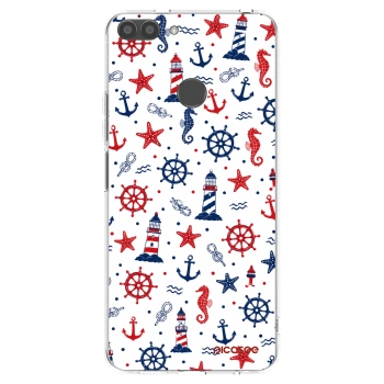 Picasee διαφανής θήκη σιλικόνης Huawei P Smart - Sailor Vibes