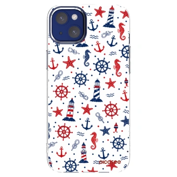 Picasee διαφανής θήκη σιλικόνης Apple iPhone 14 Plus - Sailor Vibes