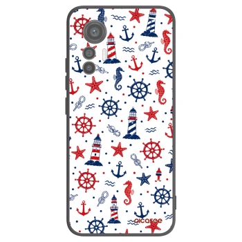 Picasee Μαύρη θήκη σιλικόνης για Xiaomi 12 Lite - Sailor Vibes