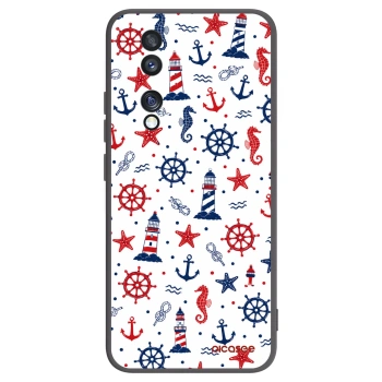 Picasee Μαύρη θήκη σιλικόνης για Honor 70 - Sailor Vibes