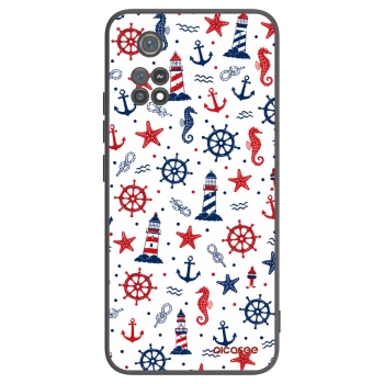 Picasee Μαύρη θήκη σιλικόνης για Xiaomi Poco M4 Pro - Sailor Vibes