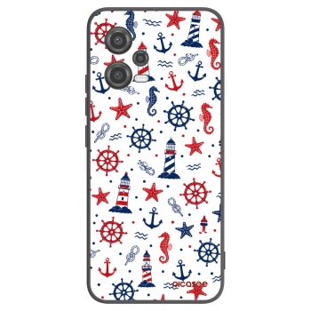 Picasee Μαύρη θήκη σιλικόνης για Xiaomi Poco X5 - Sailor Vibes