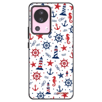 Picasee Μαύρη θήκη σιλικόνης για Xiaomi 13 Lite - Sailor Vibes