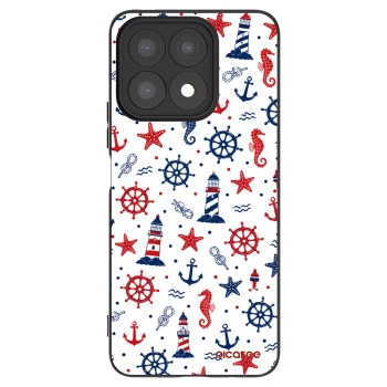 Picasee Μαύρη θήκη σιλικόνης για Honor X8a - Sailor Vibes