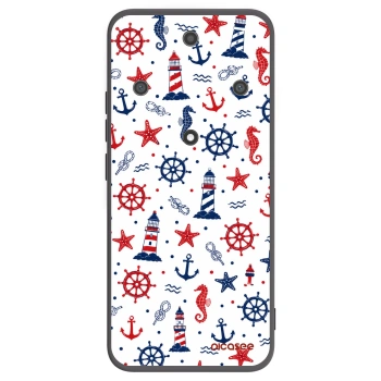 Picasee Μαύρη θήκη σιλικόνης για Honor Magic5 Lite 5G - Sailor Vibes