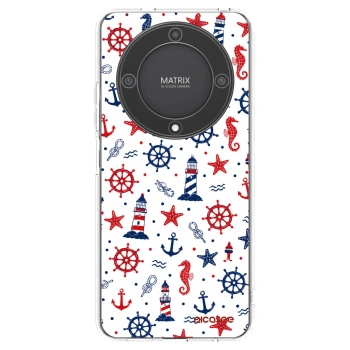 Picasee διαφανής θήκη σιλικόνης Honor Magic5 Lite 5G - Sailor Vibes