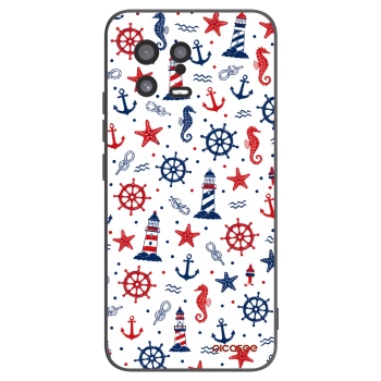 Picasee Μαύρη θήκη σιλικόνης για Xiaomi 13 - Sailor Vibes