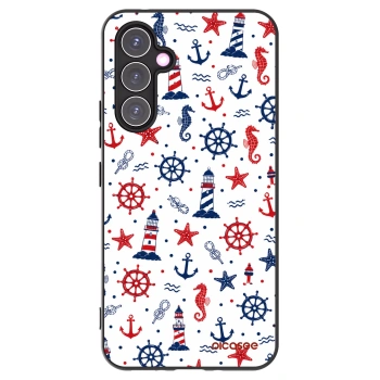 Picasee Μαύρη θήκη σιλικόνης για Samsung Galaxy A54 5G A546B - Sailor Vibes