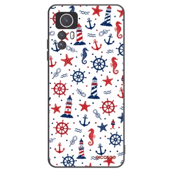 Picasee Μαύρη θήκη σιλικόνης για Xiaomi Redmi Note 12S - Sailor Vibes
