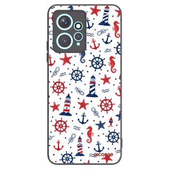 Picasee Μαύρη θήκη σιλικόνης για Xiaomi Redmi Note 12 4G - Sailor Vibes