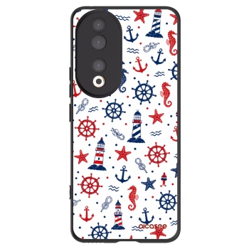 Picasee Μαύρη θήκη σιλικόνης για Honor 90 5G - Sailor Vibes