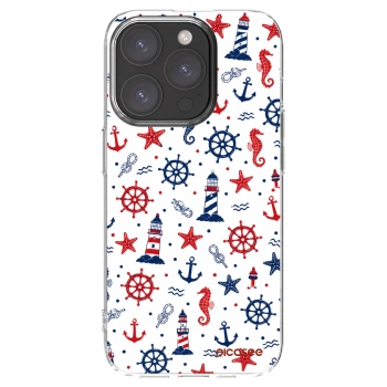 Picasee διαφανής θήκη σιλικόνης Apple iPhone 15 Pro - Sailor Vibes