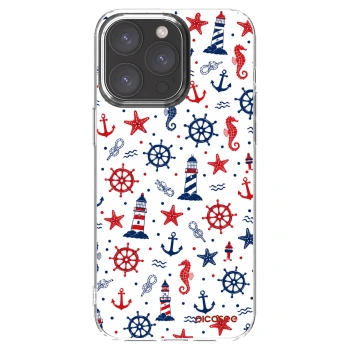 Picasee διαφανής θήκη σιλικόνης Apple iPhone 15 Pro Max - Sailor Vibes
