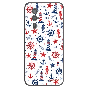Picasee Μαύρη θήκη σιλικόνης για Xiaomi Poco F5 Pro 5G - Sailor Vibes