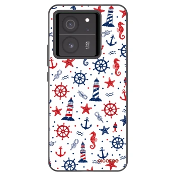 Picasee Μαύρη θήκη σιλικόνης για Xiaomi 13T Pro - Sailor Vibes