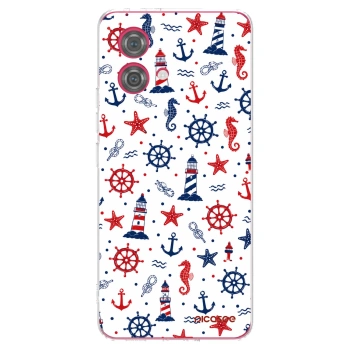 Picasee διαφανής θήκη σιλικόνης Motorola Moto G84 5G - Sailor Vibes