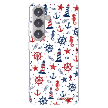 Picasee διαφανής θήκη σιλικόνης Samsung Galaxy S24 S921B 5G - Sailor Vibes