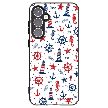 Picasee Μαύρη θήκη σιλικόνης για Samsung Galaxy S23 FE S711B - Sailor Vibes
