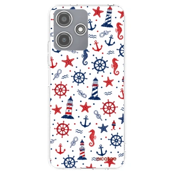 Picasee διαφανής θήκη σιλικόνης Xiaomi Redmi 12 5G - Sailor Vibes