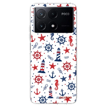 Picasee διαφανής θήκη σιλικόνης Xiaomi Poco X6 Pro - Sailor Vibes