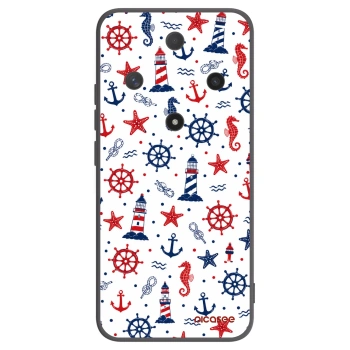 Picasee Μαύρη θήκη σιλικόνης για Honor Magic6 Lite 5G - Sailor Vibes