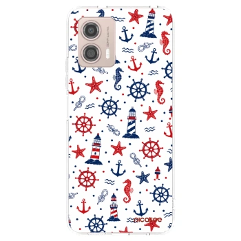 Picasee διαφανής θήκη σιλικόνης Motorola Moto G53 5G - Sailor Vibes