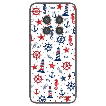 Picasee Μαύρη θήκη σιλικόνης για Realme 12 Pro 5G - Sailor Vibes