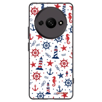 Picasee Μαύρη θήκη σιλικόνης για Xiaomi Redmi A3 - Sailor Vibes