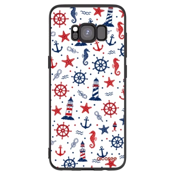 Picasee Μαύρη θήκη σιλικόνης για Samsung Galaxy S8 G950F - Sailor Vibes