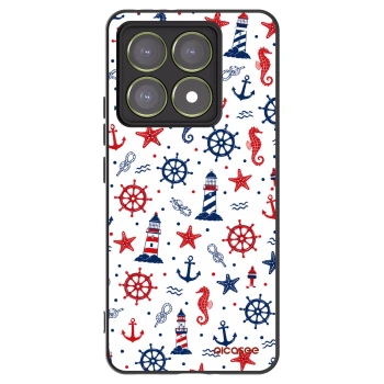 Picasee Μαύρη θήκη σιλικόνης για Xiaomi 14T - Sailor Vibes