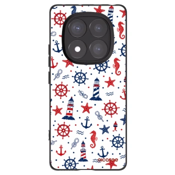 Picasee Μαύρη θήκη σιλικόνης για Xiaomi Redmi Note 14 Pro+ 5G - Sailor Vibes