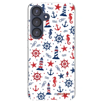 Picasee διαφανής θήκη σιλικόνης Samsung Galaxy S25 5G - Sailor Vibes