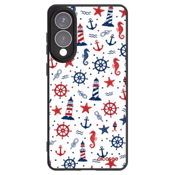 Picasee Μαύρη θήκη σιλικόνης για Samsung Galaxy S25 Edge 5G - Sailor Vibes
