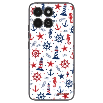 Picasee Μαύρη θήκη σιλικόνης για Honor 200 Smart 5G - Sailor Vibes