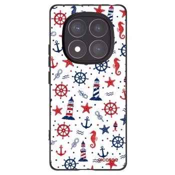 Picasee Μαύρη θήκη σιλικόνης για Xiaomi Redmi Note 14 Pro 4G - Sailor Vibes