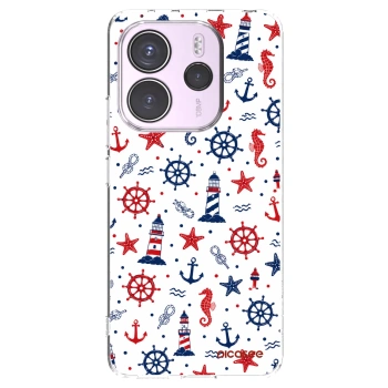 Picasee διαφανής θήκη σιλικόνης Xiaomi Redmi Note 14 4G - Sailor Vibes