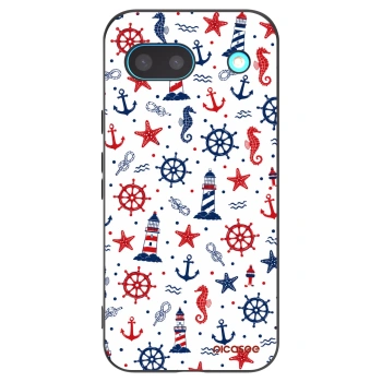 Picasee Μαύρη θήκη σιλικόνης για Google Pixel 8a - Sailor Vibes