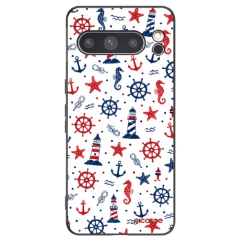 Picasee Μαύρη θήκη σιλικόνης για Google Pixel 8 Pro - Sailor Vibes