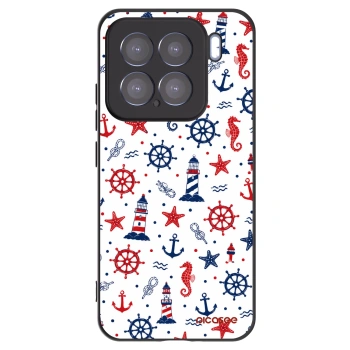 Picasee Μαύρη θήκη σιλικόνης για Xiaomi 15 - Sailor Vibes